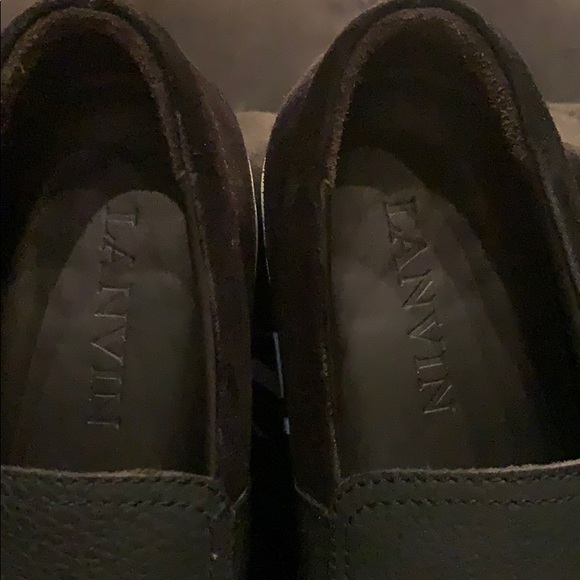 Authentic Lanvin slip-on sneakers size 7